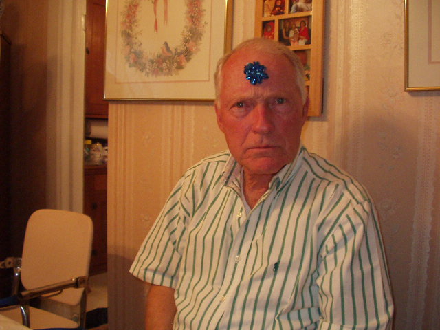I think it's time for his blue pill.